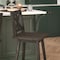 Flash Furniture Gwendolyn Commercial Solid Wood Modern Farmhouse Swivel Counter Height Barstool in Gray Wash Walnut ES-G1-24-GY-GG - alternate 10